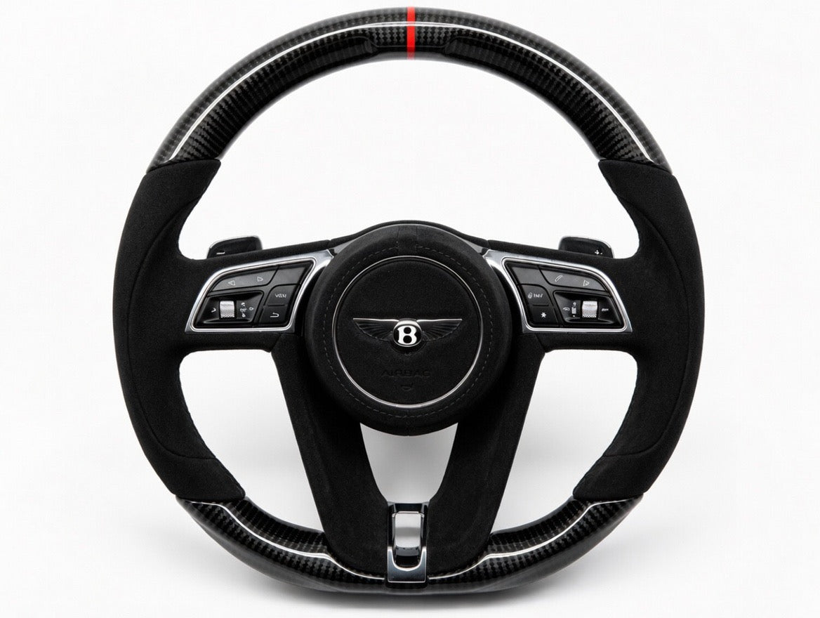 2018+ Bentley Continental GT - Custom Alcantara Steering Wheel