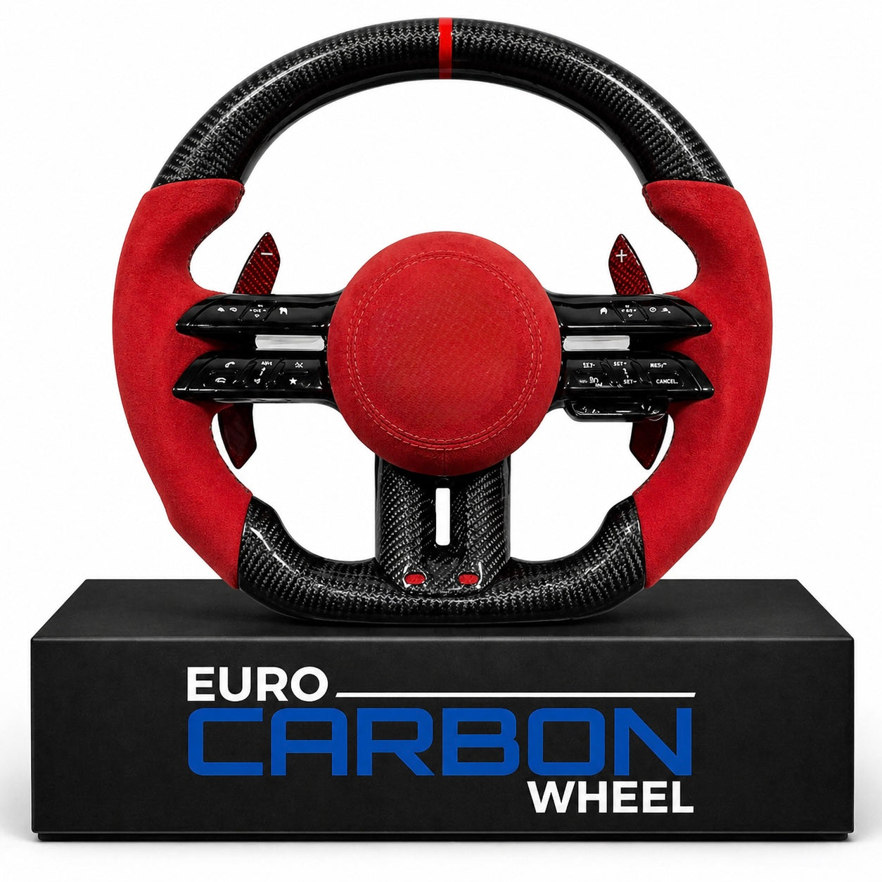 2024+ Mercedes Benz - Carbon Fiber With Alcantara Steering Wheel