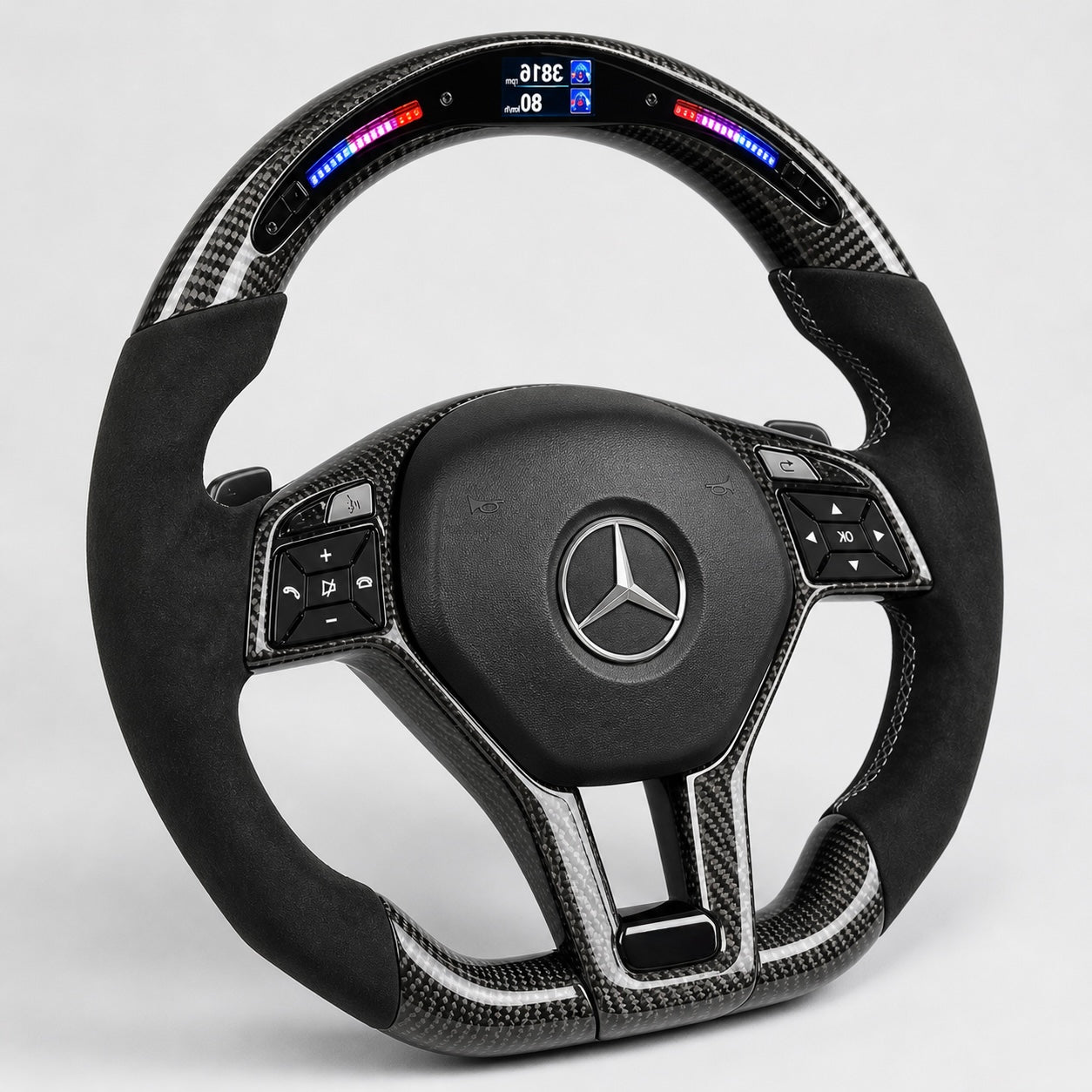 2010-2013 Mercedes Benz - Custom Carbon Fiber Steering Wheel