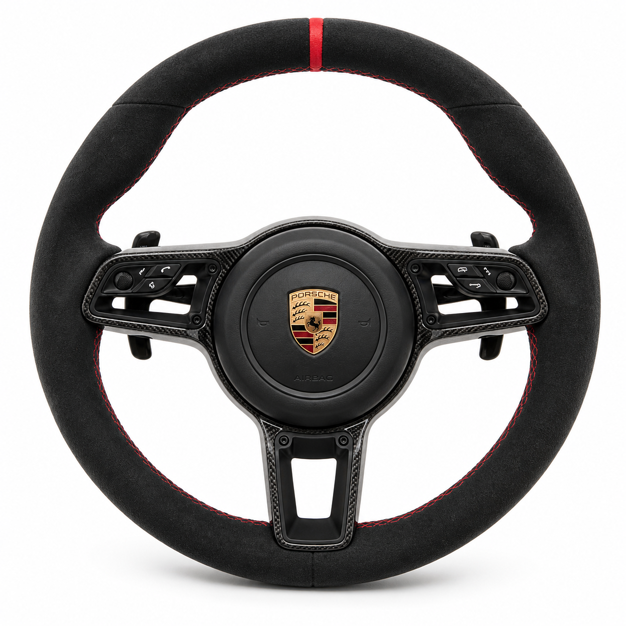17-19 Porsche GT2 RS / GT3 RS - Custom Alcantara Steering Wheel