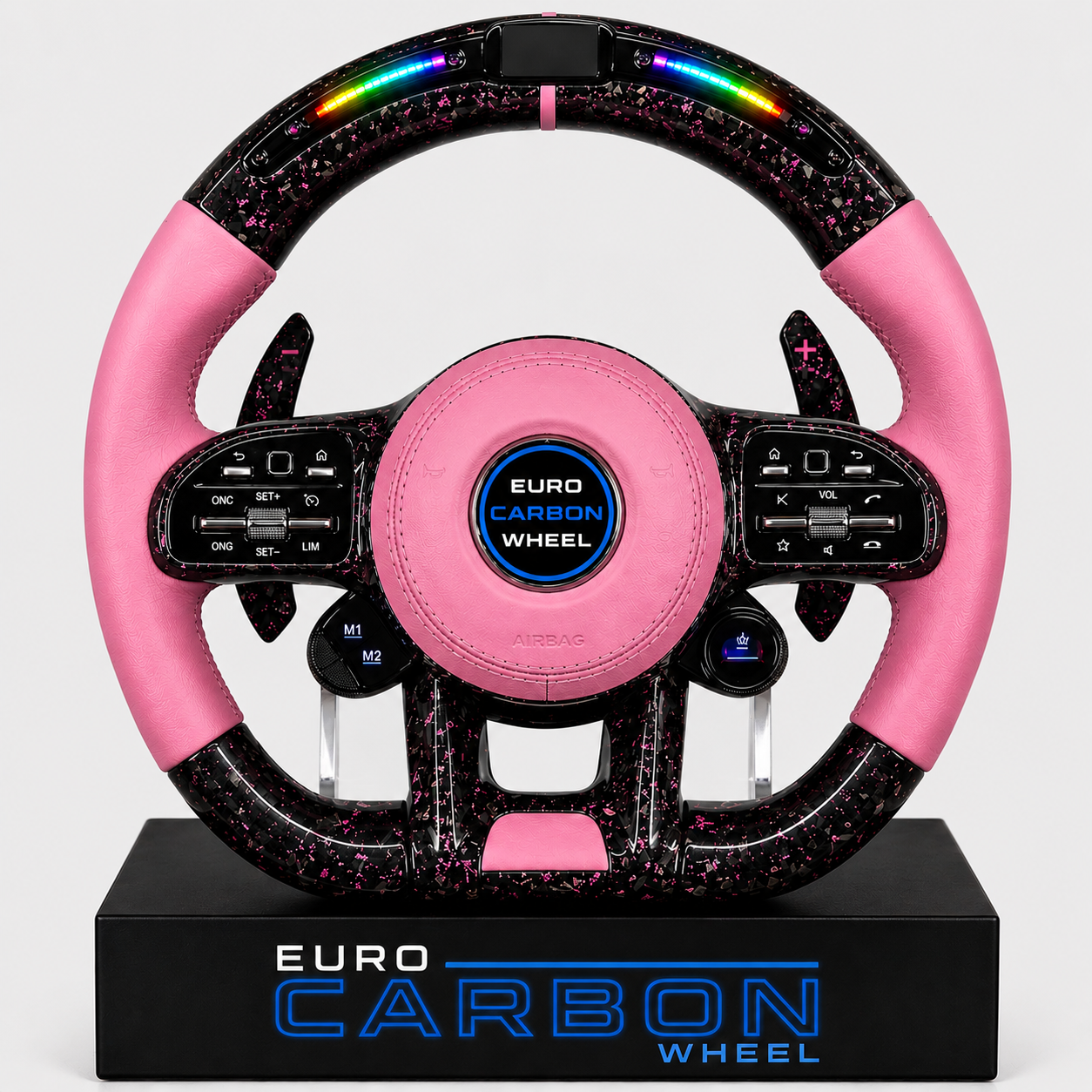 Mercedes Benz - Carbon Fiber Steering Wheel With Leather and Led Display