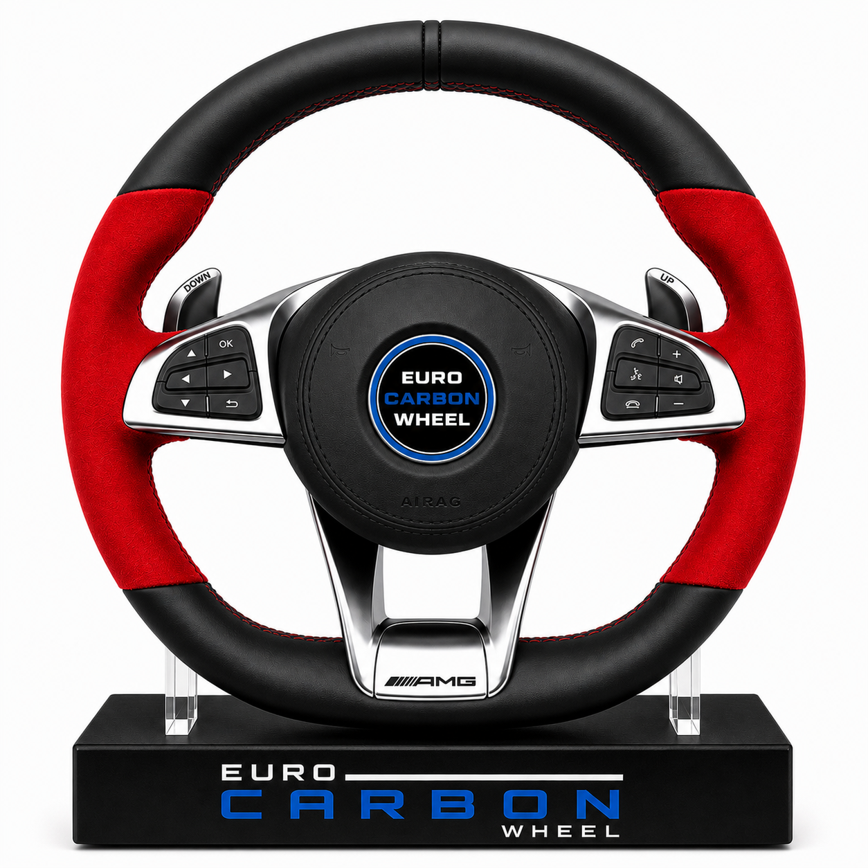Merceded Benz GT / GTC - Custom Alcantara Steering Wheel