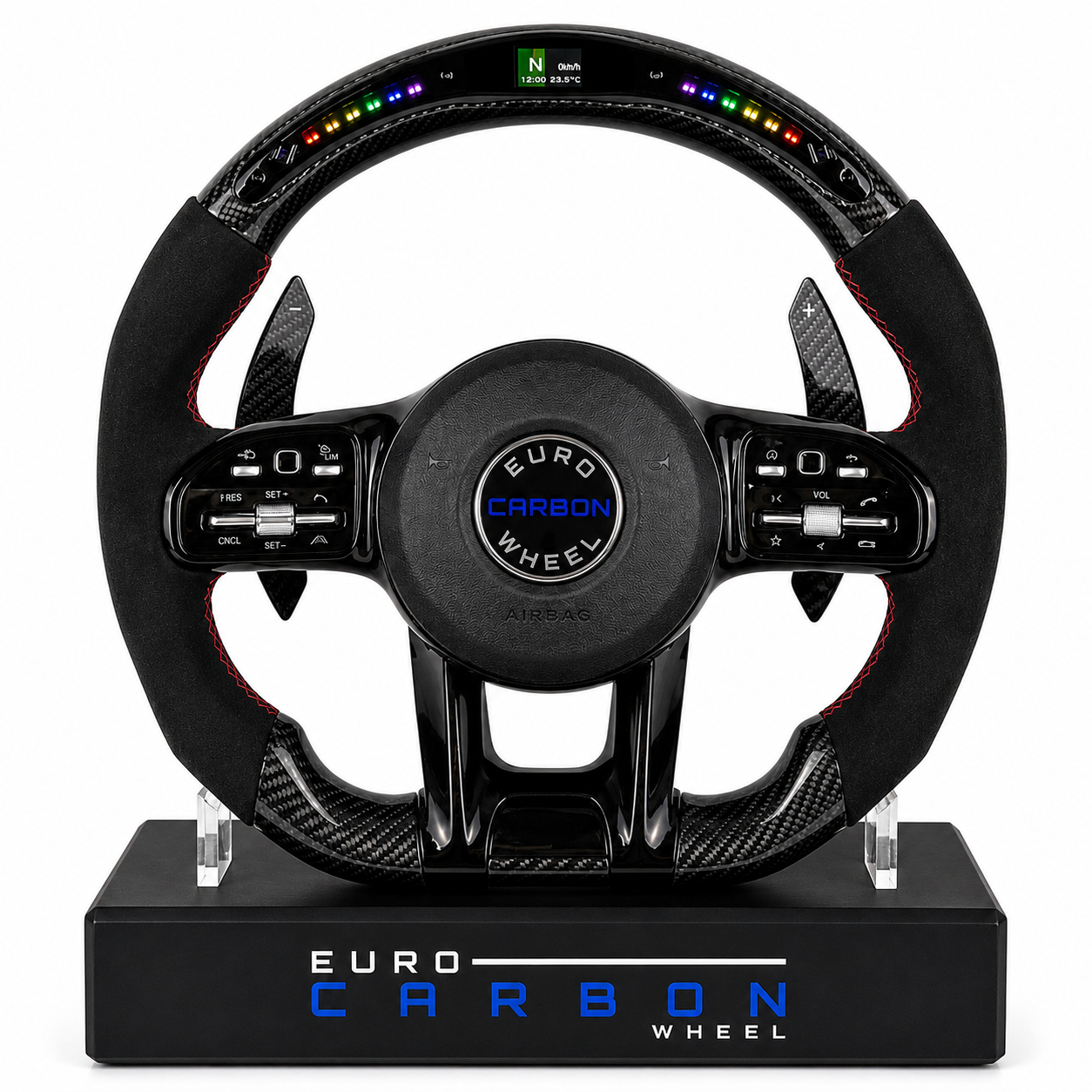 Custom Steering Wheel – Compatible With (2018-2024) Mercedes-Benz C-Class / E-Class / S-Class / G-Class