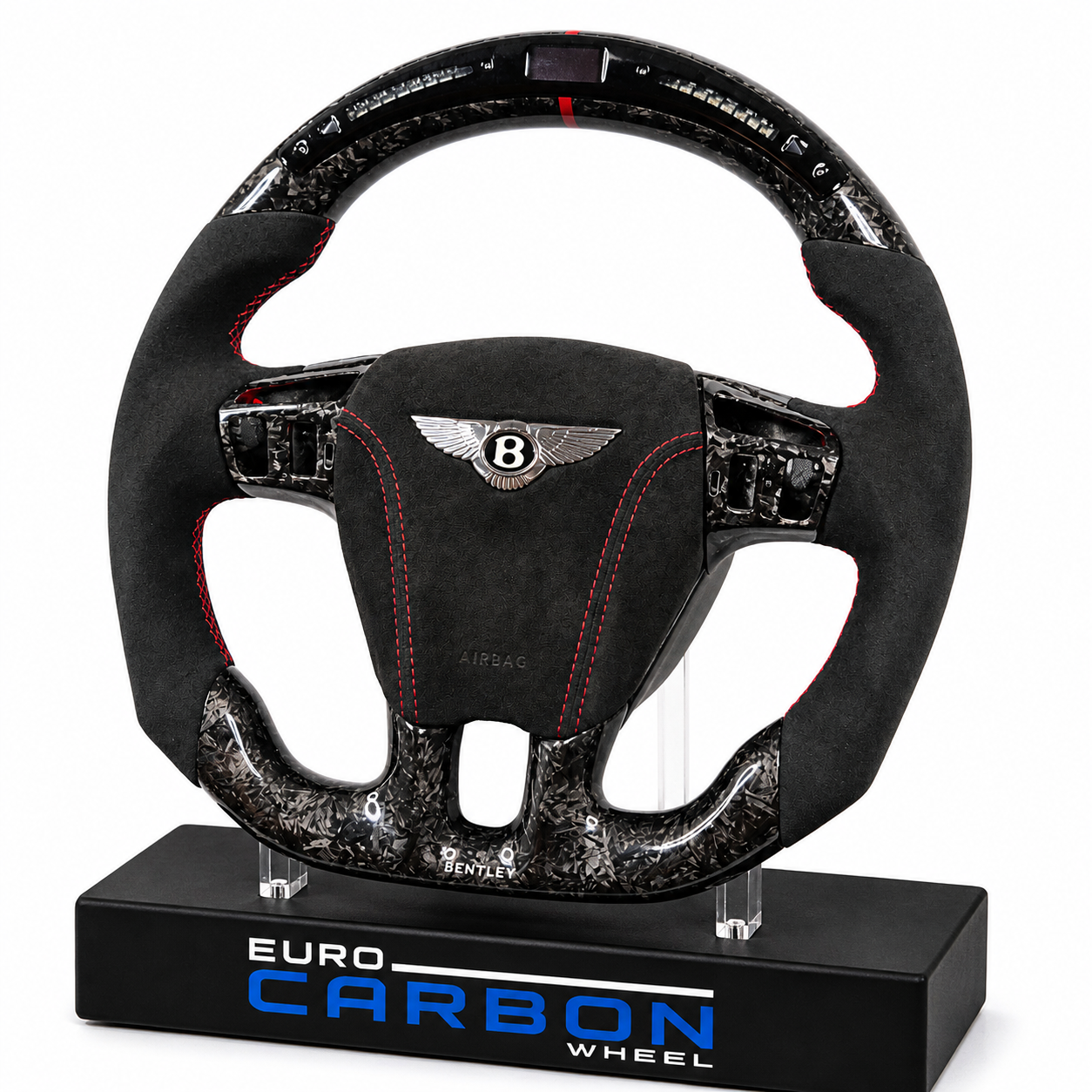 2012+ Bentley - Custom Carbon Fiber Steering Wheel