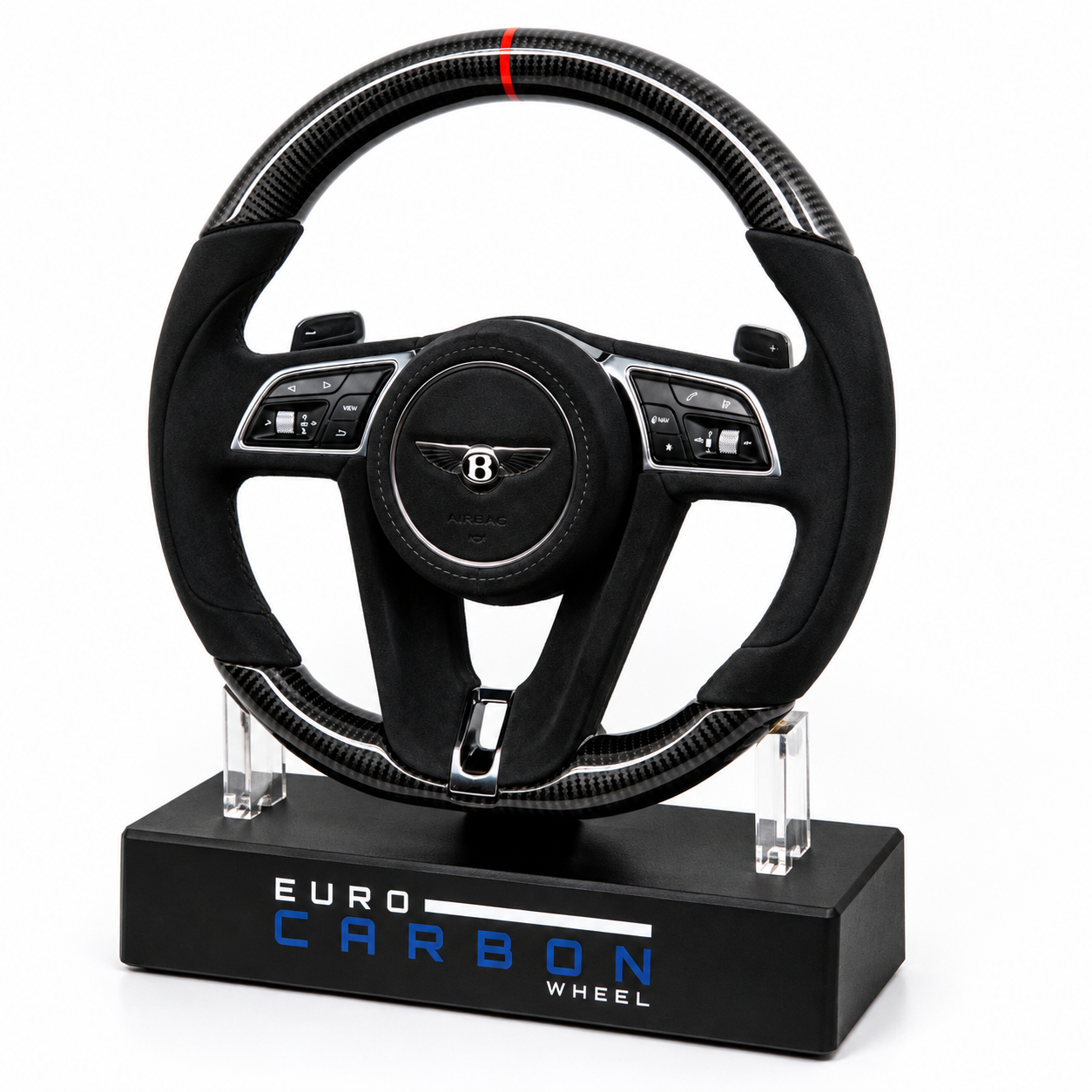 2018+ Bentley Continental GT - Custom Alcantara Steering Wheel