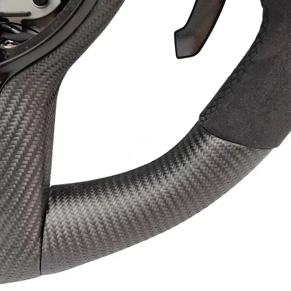 2015+ BMW - Carbon Fiber Steering Wheel With Led Display