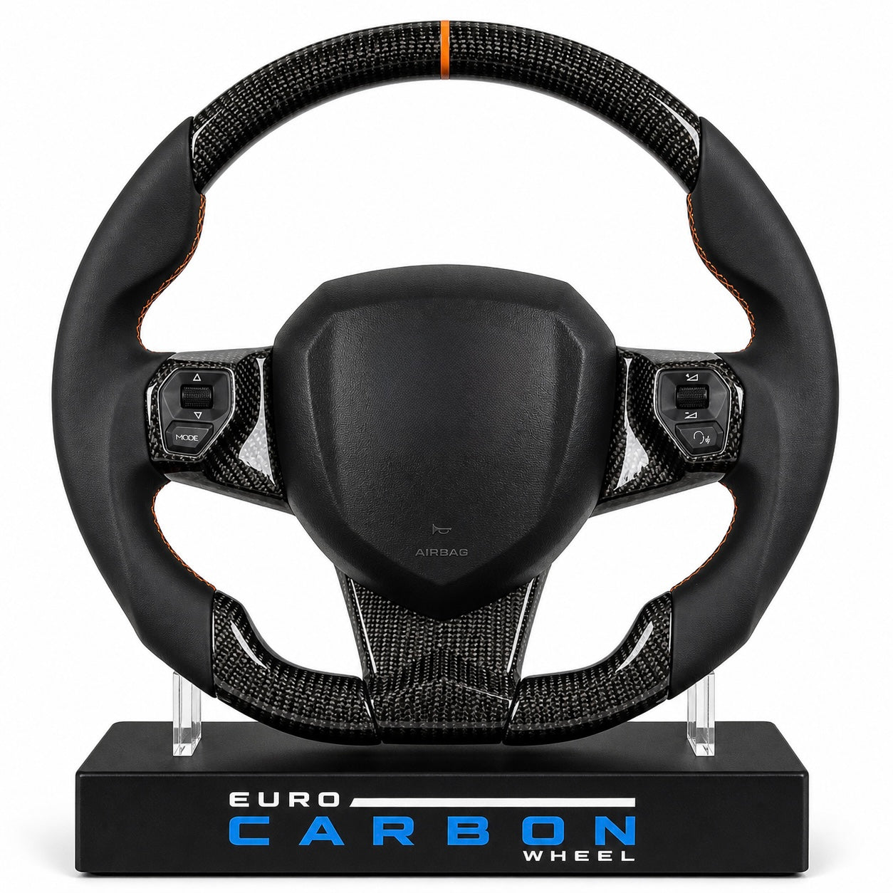 Lamborghini Aventador - Custom Carbon Fiber Steering Wheel