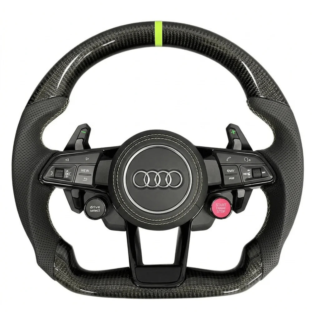 2017+ Audi - Carbon Fiber Steering Wheel