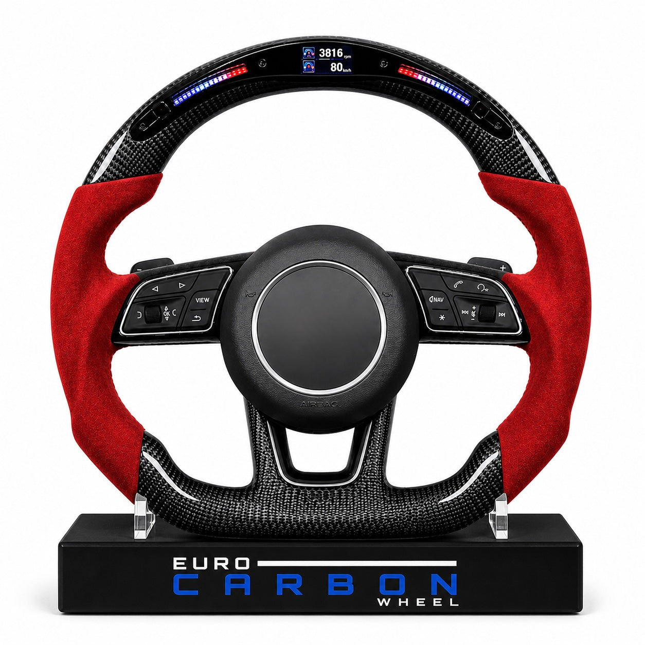 Audi S/RS - Custom Carbon Fiber Steering Wheel