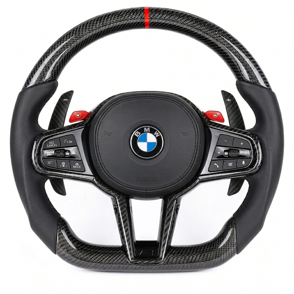 2020+ BMW - Carbon Fiber Steering Wheel