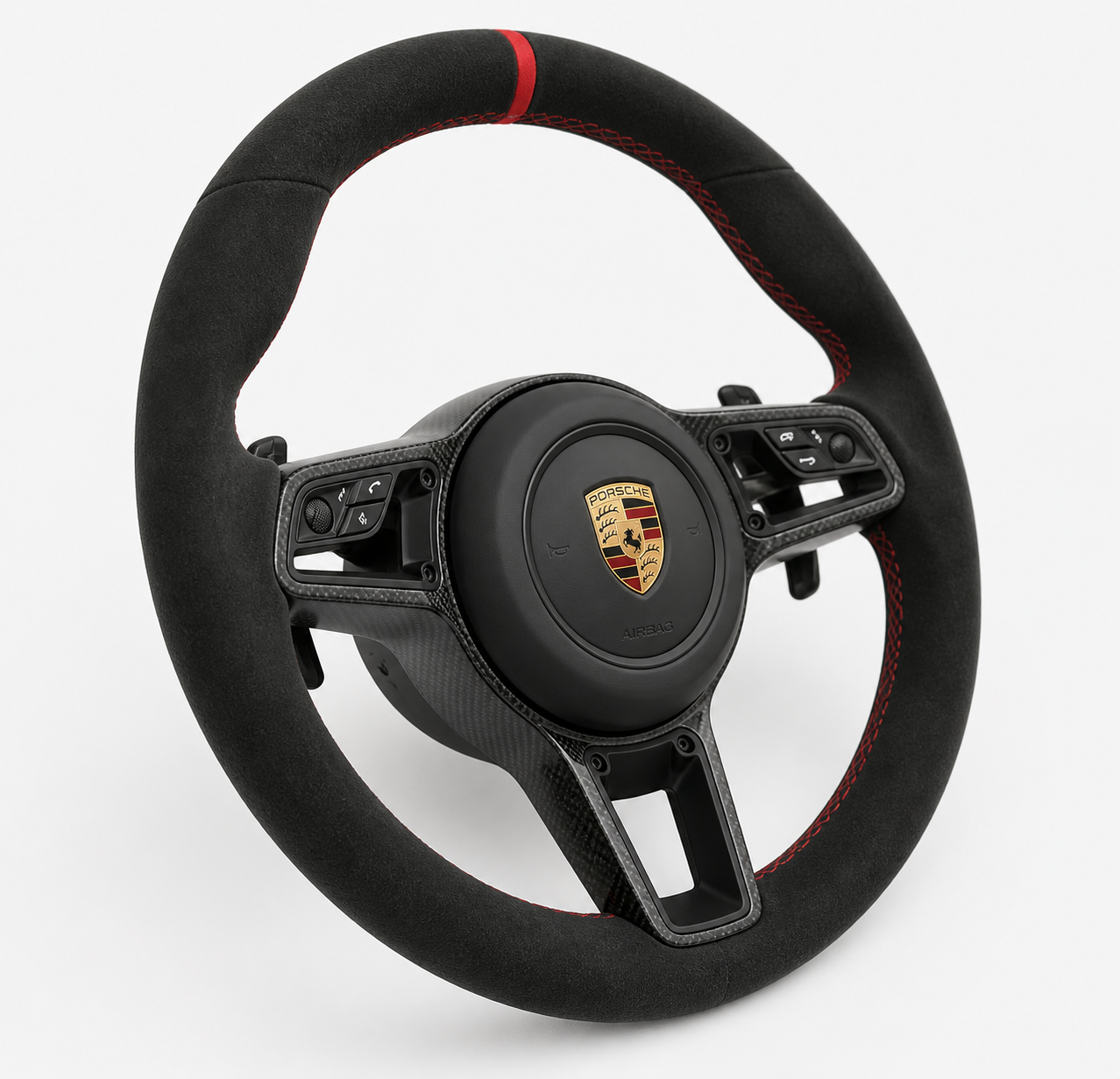 17-19 Porsche GT2 RS / GT3 RS - Custom Alcantara Steering Wheel