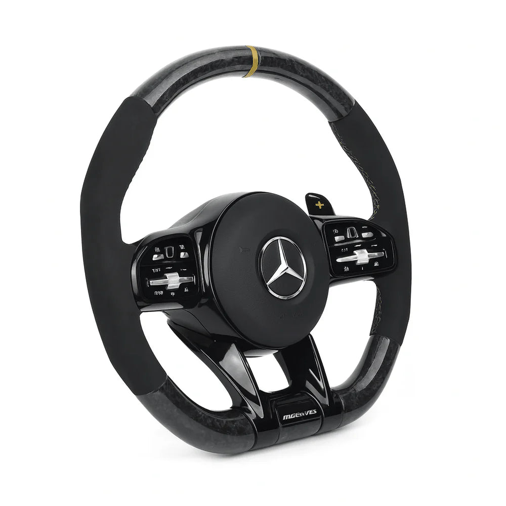 2018+ Mercedes Benz - Forged Carbon Fiber Steering Wheel