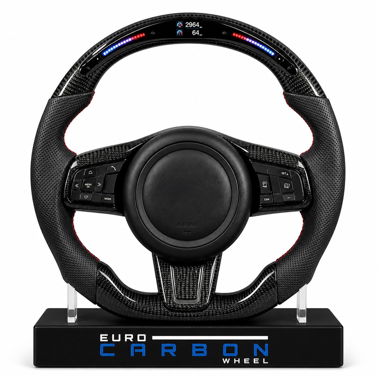 Jaguar F-Type - Carbon Fiber Steering Wheel With Led Display