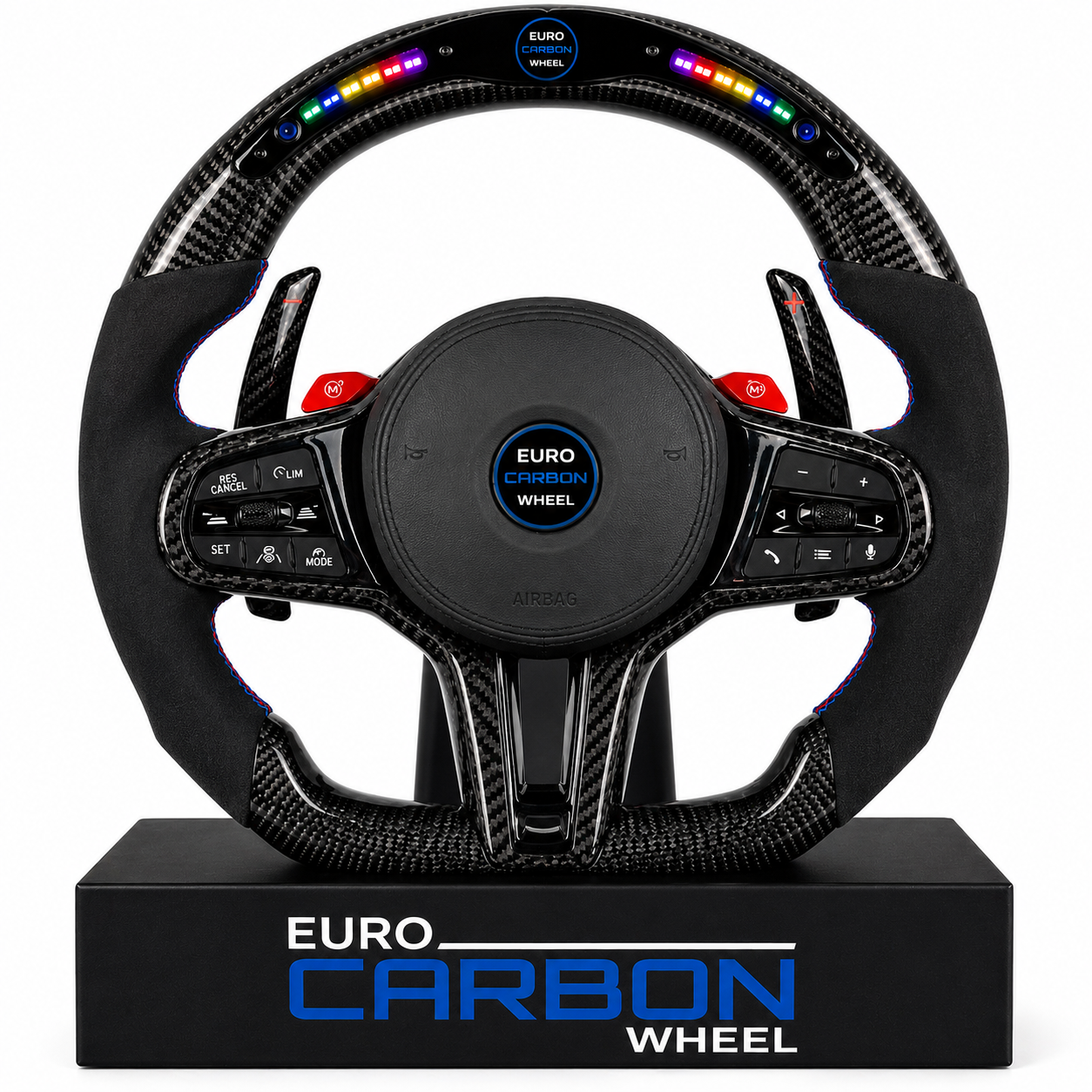 2020+ BMW M3/M4 - Carbon Fiber Steering Wheel With Led Display