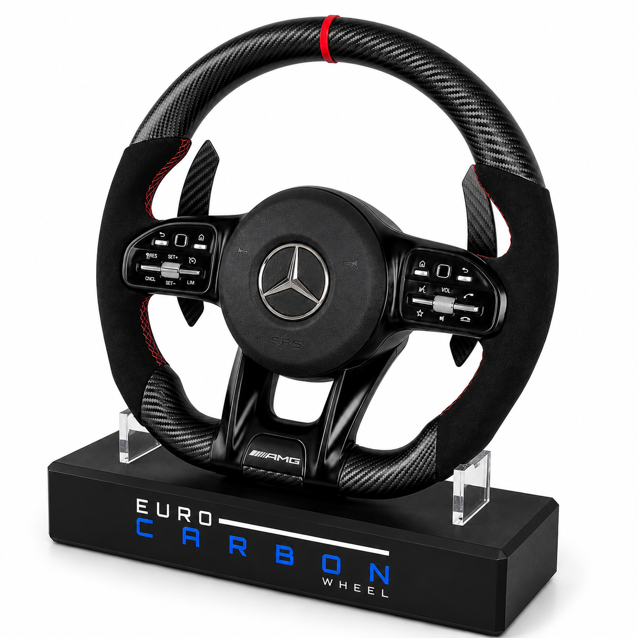 (2018-2024) Mercedes Benz Amg series - Custom Dry Carbon Fiber Steering Wheel
