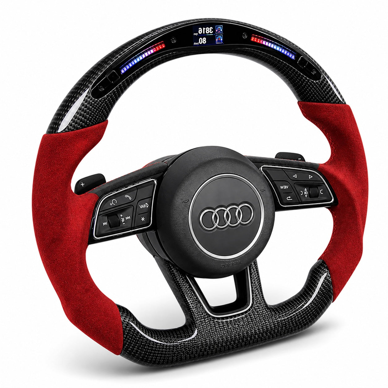 Audi S/RS - Custom Carbon Fiber Steering Wheel