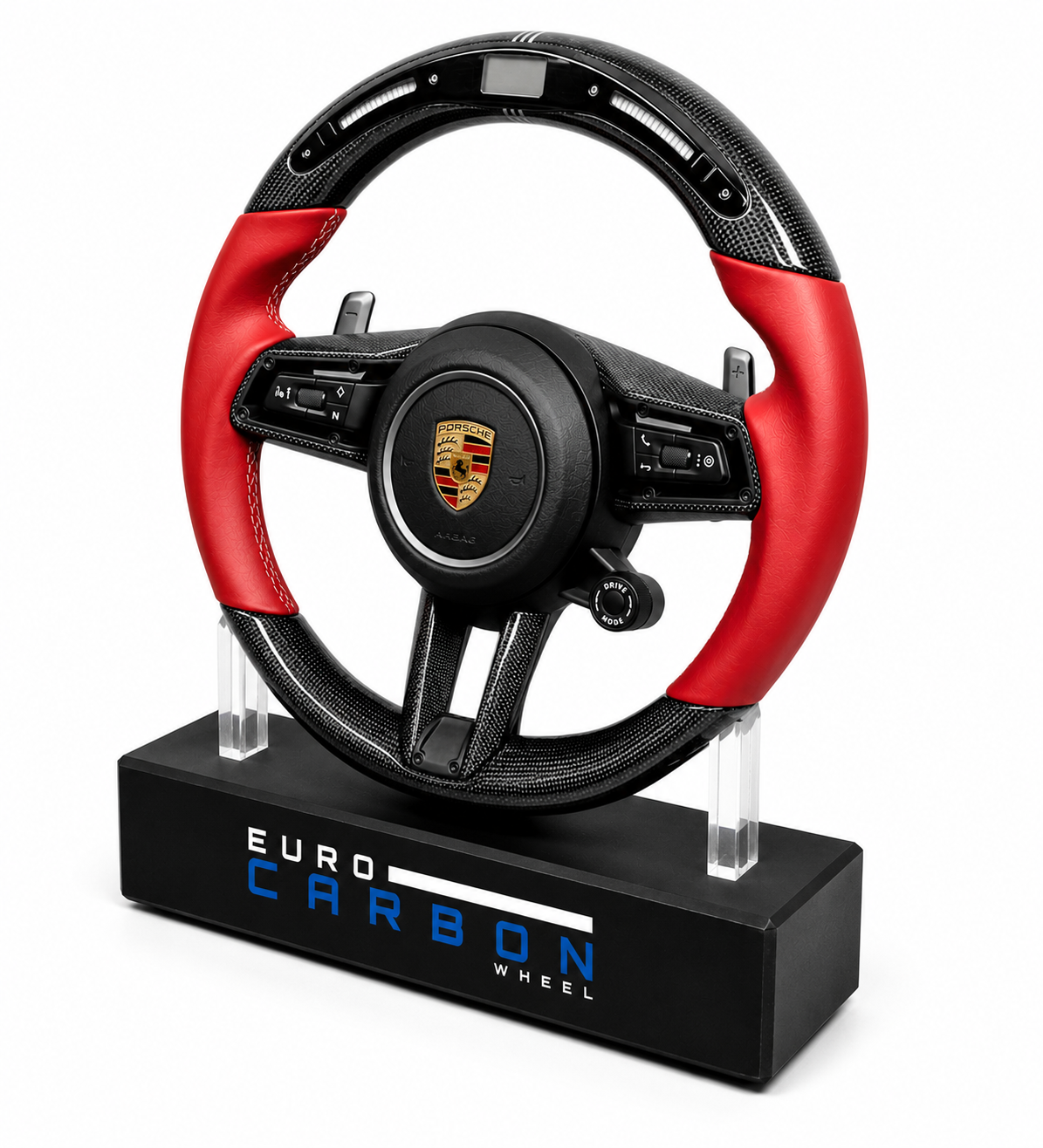 Custom Porsche Steering Wheel - Compatible With (19-24) Porsche 911 992 Carrera / Turbo / GT3 / GT3 RS