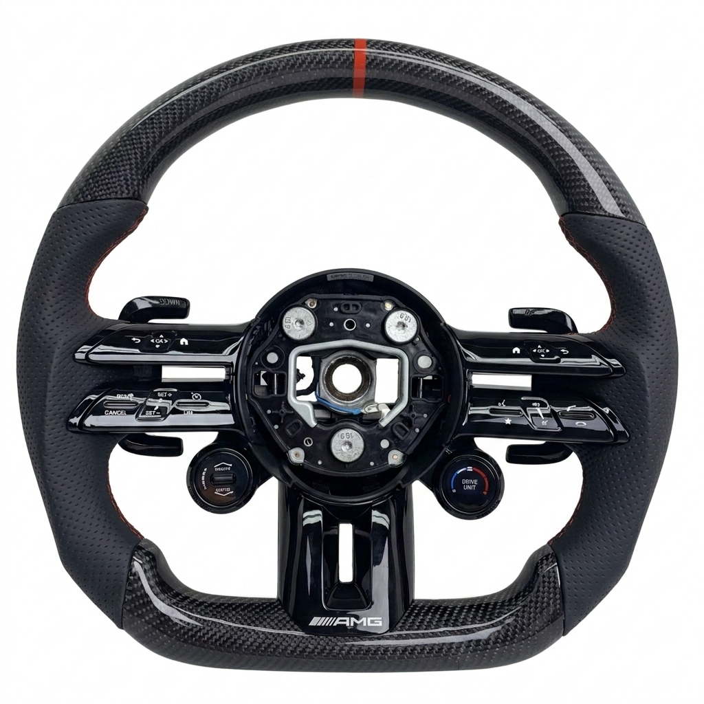 2025+ Mercedes Benz - Carbon Fiber Steering Wheel