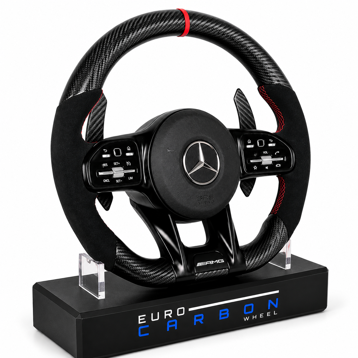 (2018-2024) Mercedes Benz Amg series - Custom Dry Carbon Fiber Steering Wheel