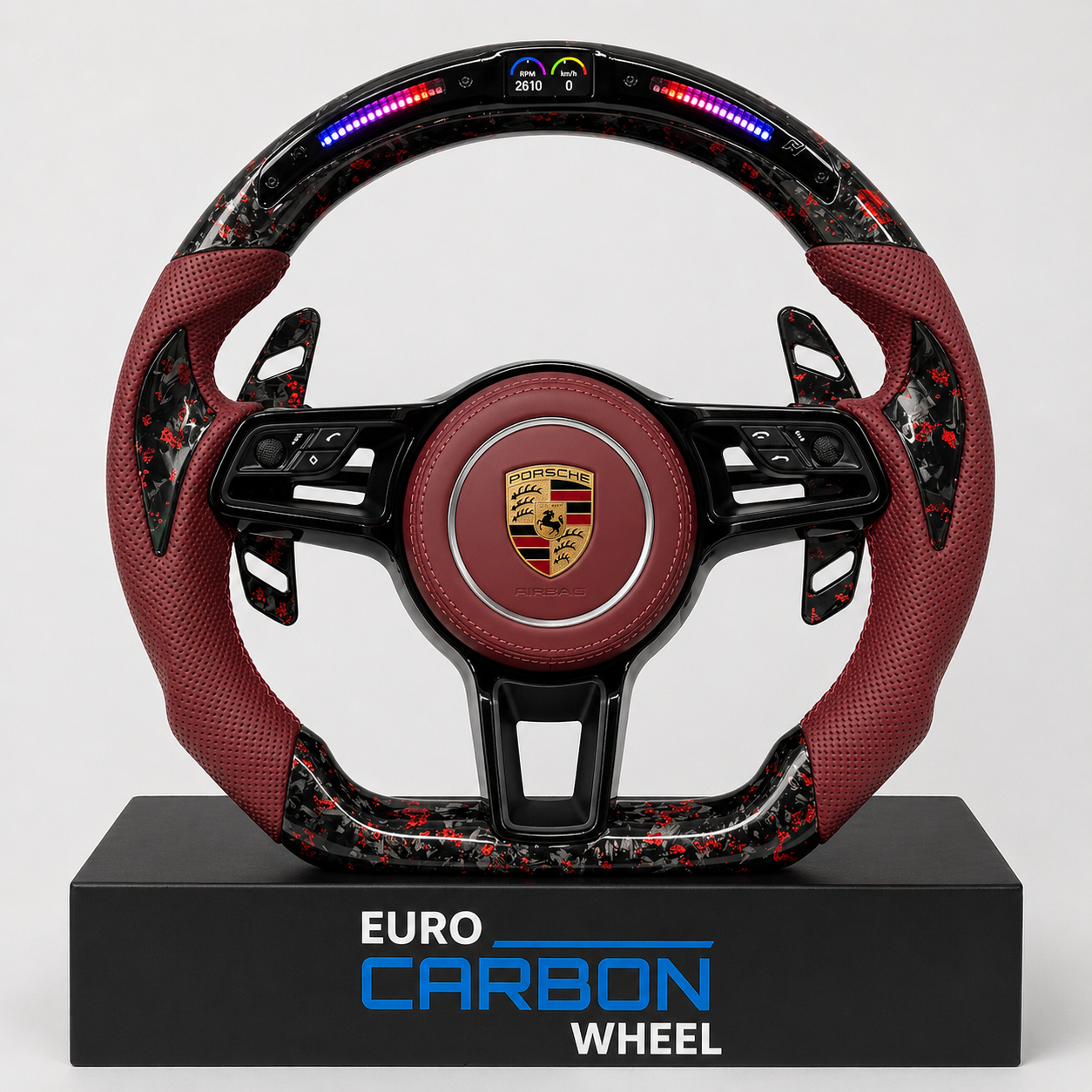 Porsche - Forged Carbon Fiber Steering Wheel