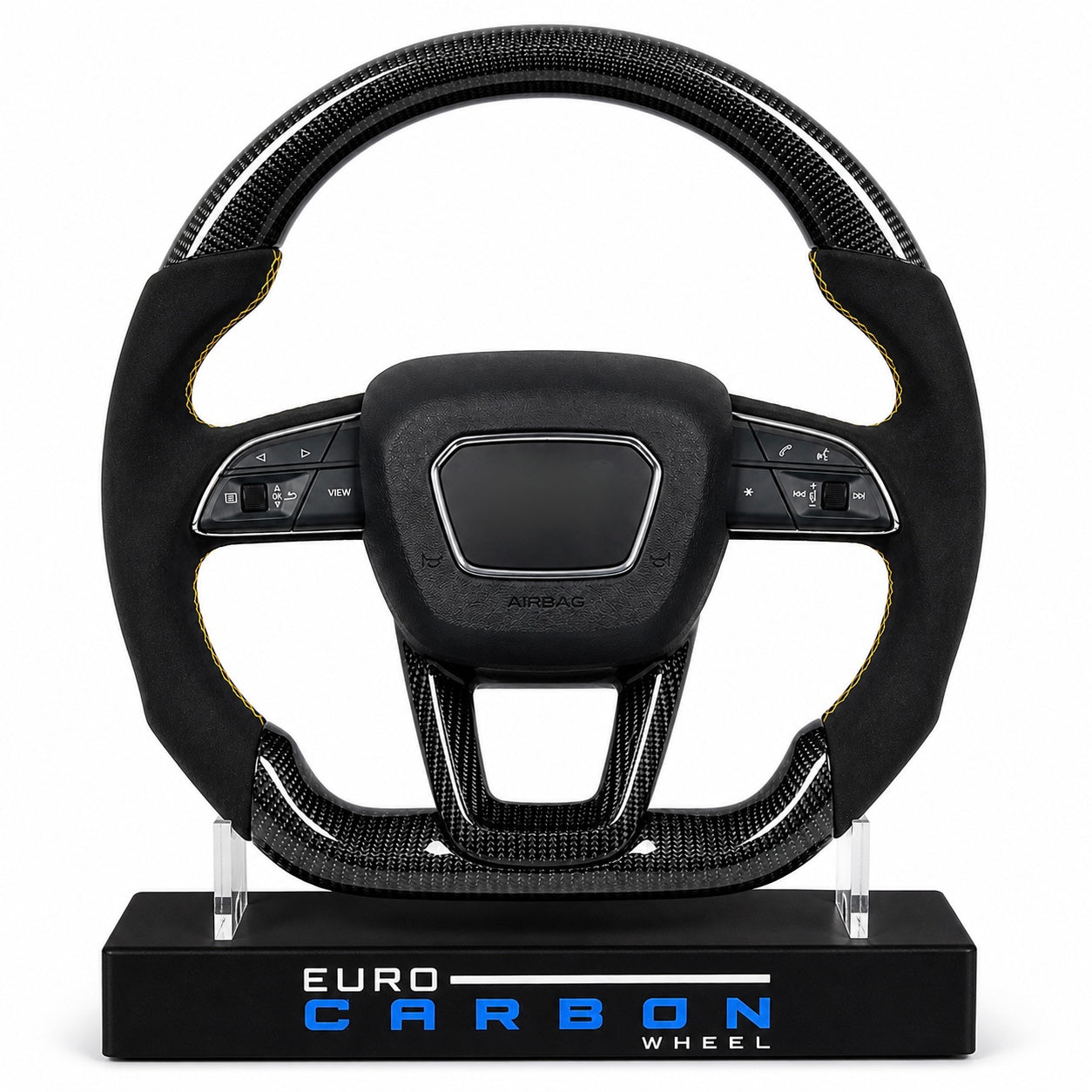 Audi sq5 sq7 - Custom Carbon Fiber Steering Wheel