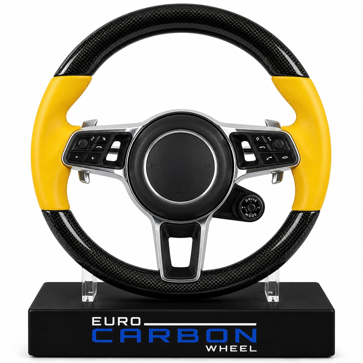 2018+ Porsche Carbon Fiber Steering Wheel