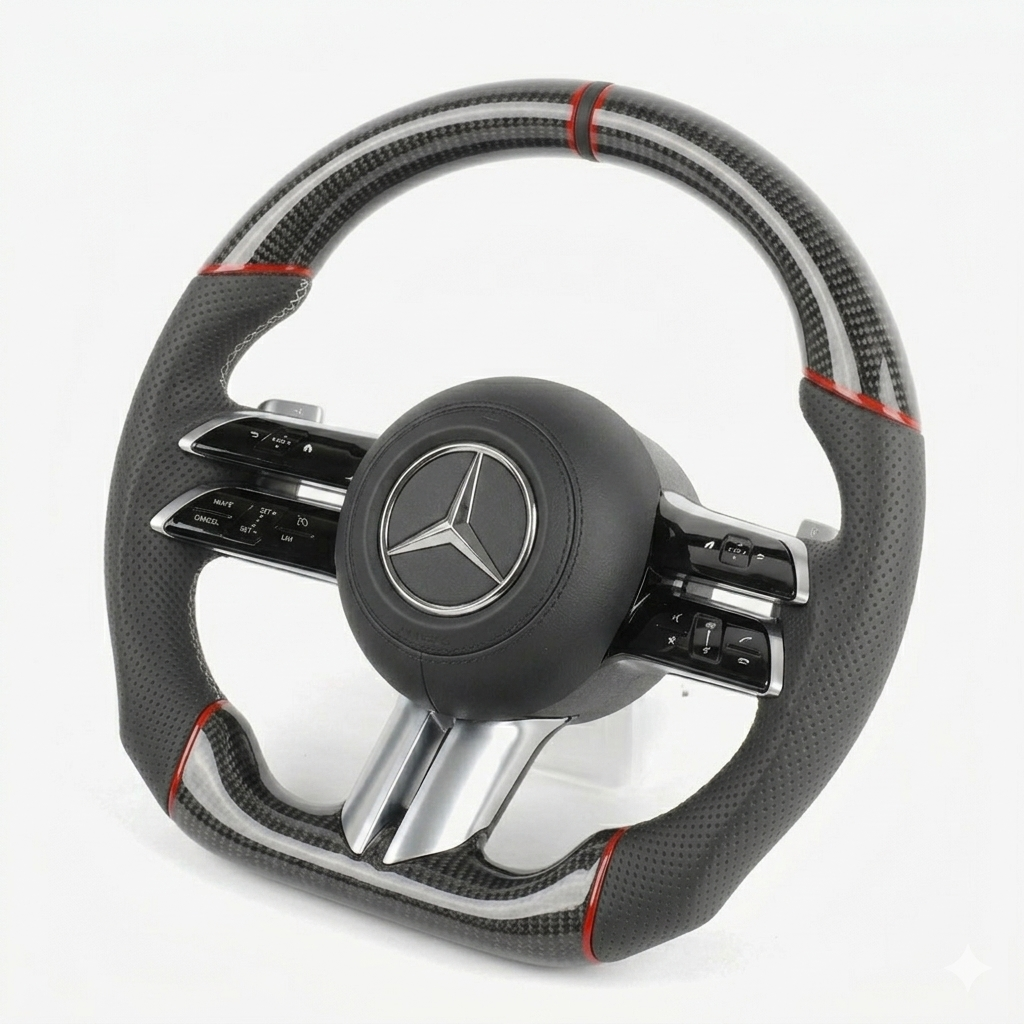 Mercedes Benz A/C/E/S/G Class - Carbon Fiber Steering Wheel