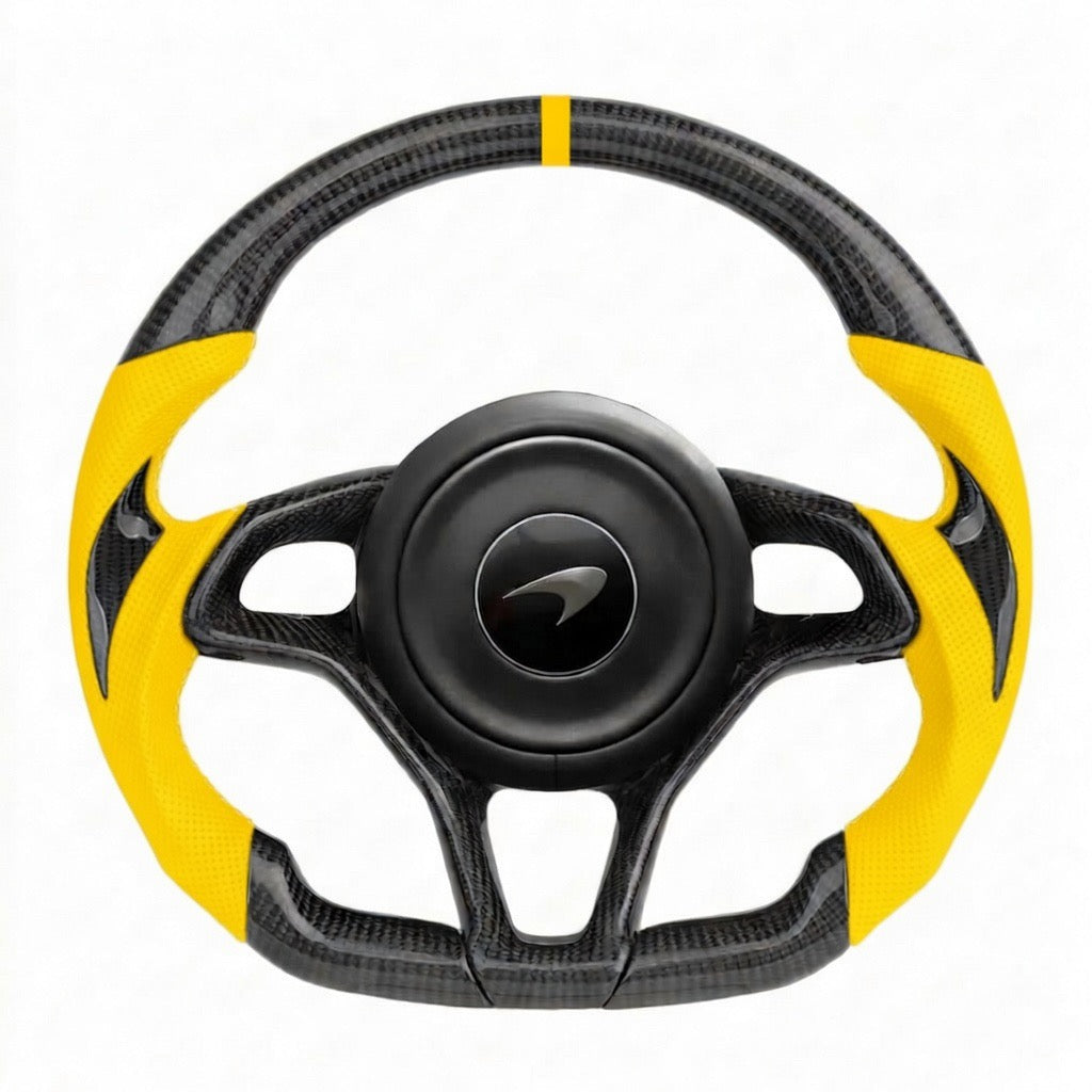 Mclaren - Custom Carbon Fiber Steering Wheel