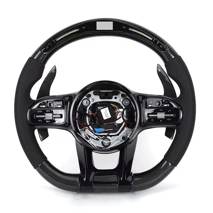 (2018-2024) Mercedes-Benz AMG Series Custom Carbon Fiber Steering Wheel
