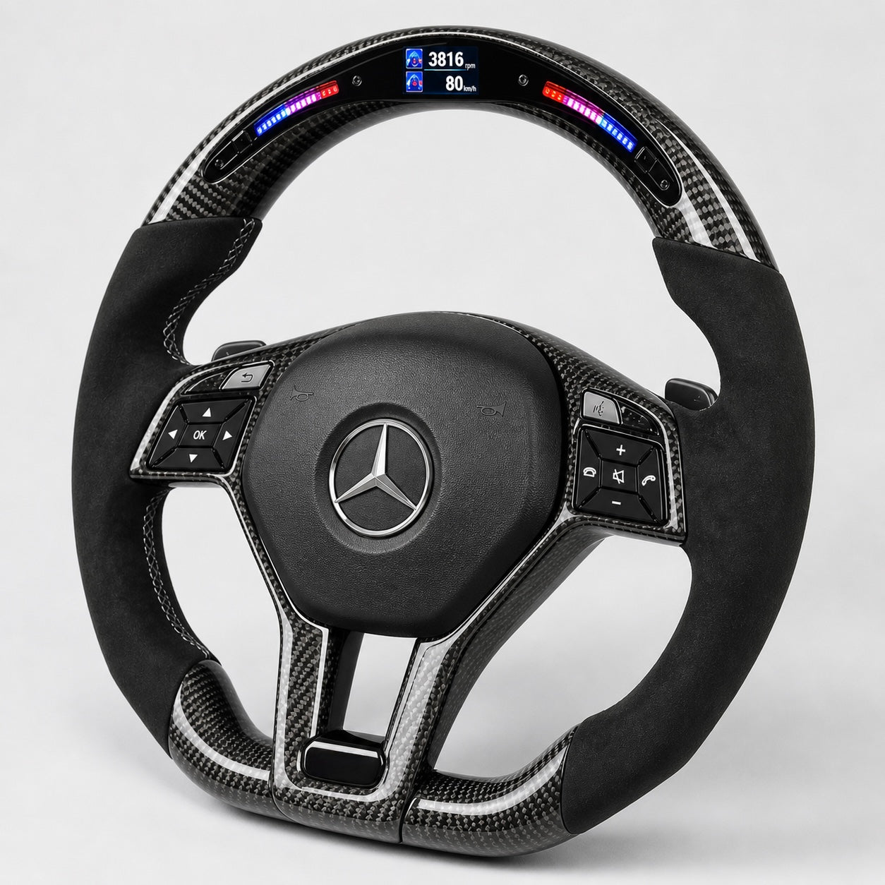 2010-2013 Mercedes Benz - Custom Carbon Fiber Steering Wheel