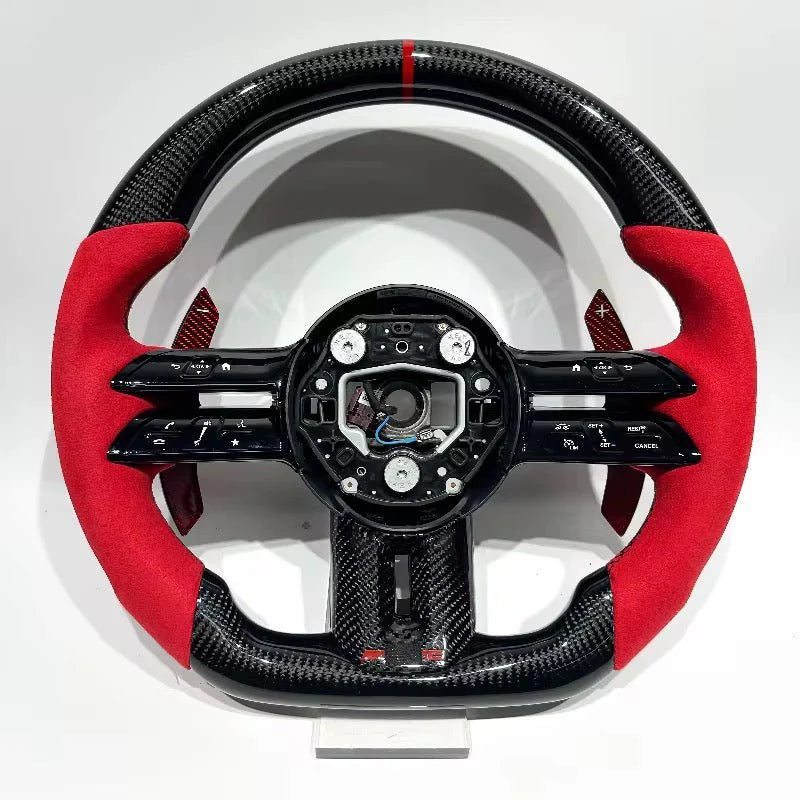 2024+ Mercedes Benz - Carbon Fiber With Alcantara Steering Wheel