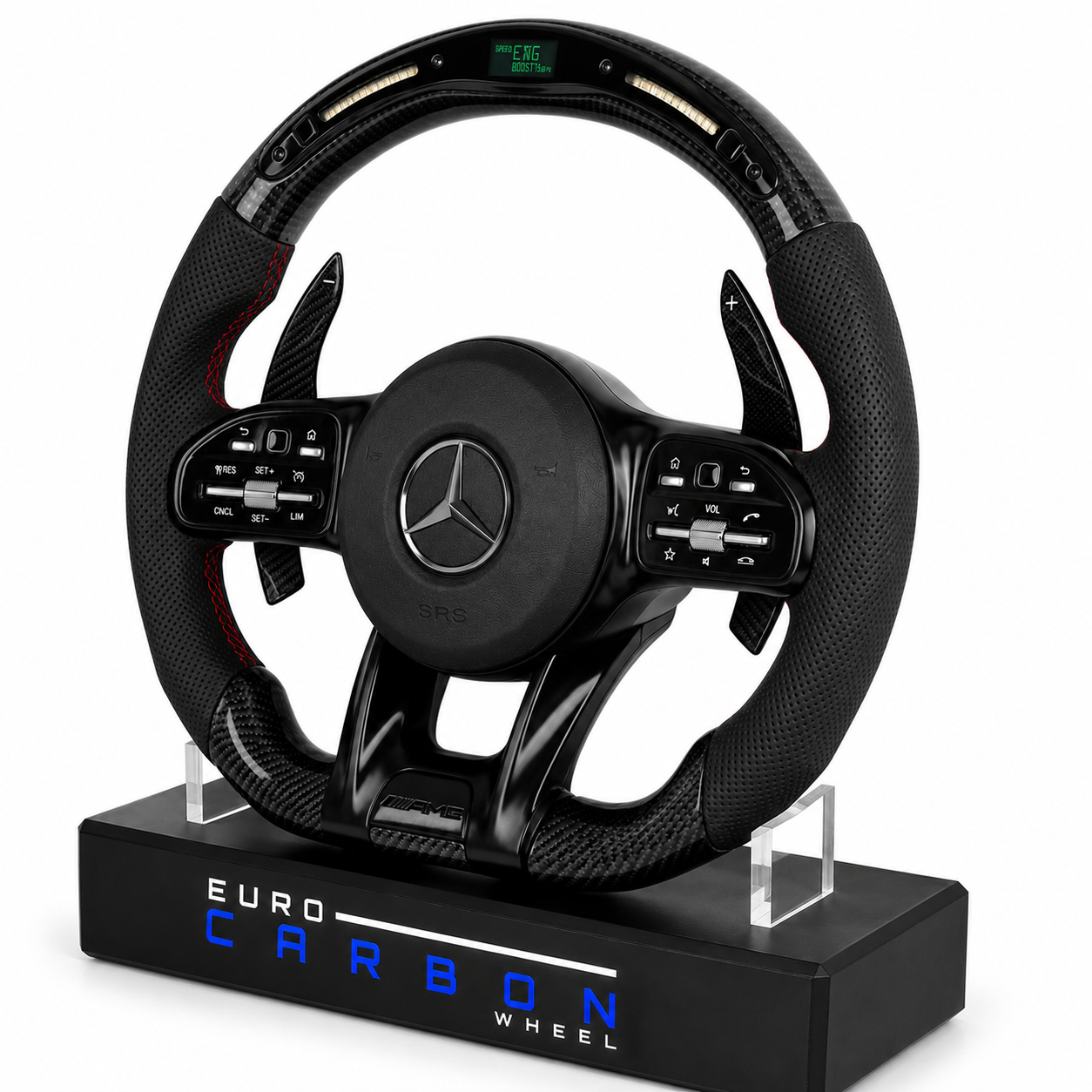 (2018-2024) Mercedes-Benz AMG Series Custom Carbon Fiber Steering Wheel