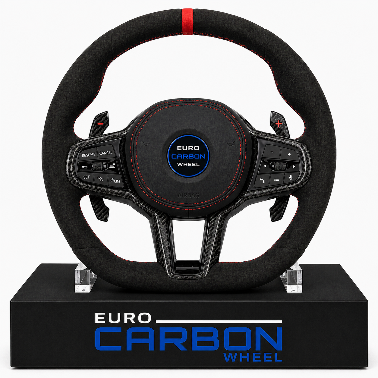 2020+ BMW Carbon Fiber With Alcantara Steering Wheel