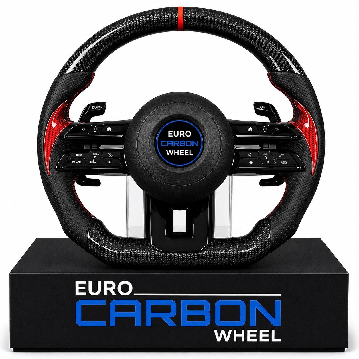 2024+ Mercedes Benz A/C/E/S/G Class - Carbon Fiber Steering Wheel
