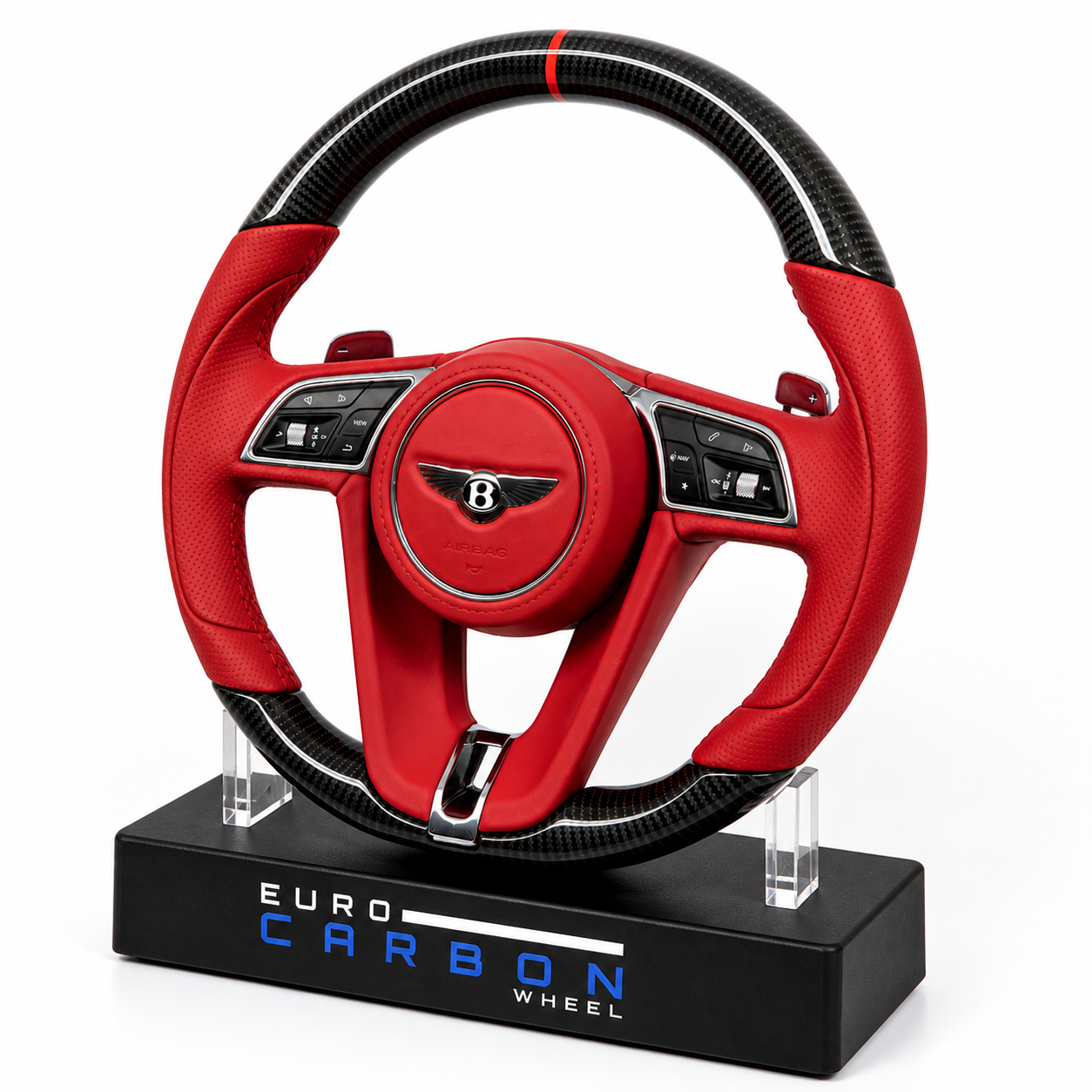 2018+ Bentley Bentayga - Custom Carbon Fiber Steering Wheel