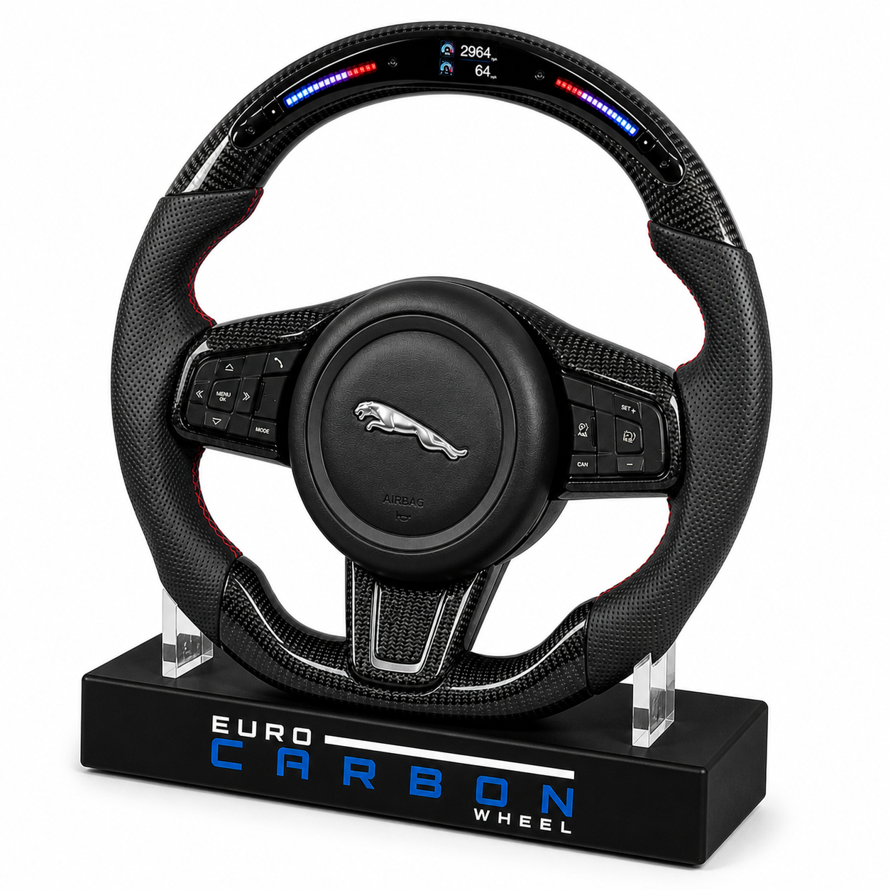 Jaguar F-Type - Carbon Fiber Steering Wheel With Led Display