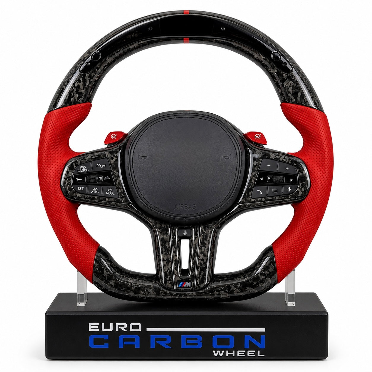 2020+ BMW - Forged Carbon Fiber Steering Wheel With Led Display