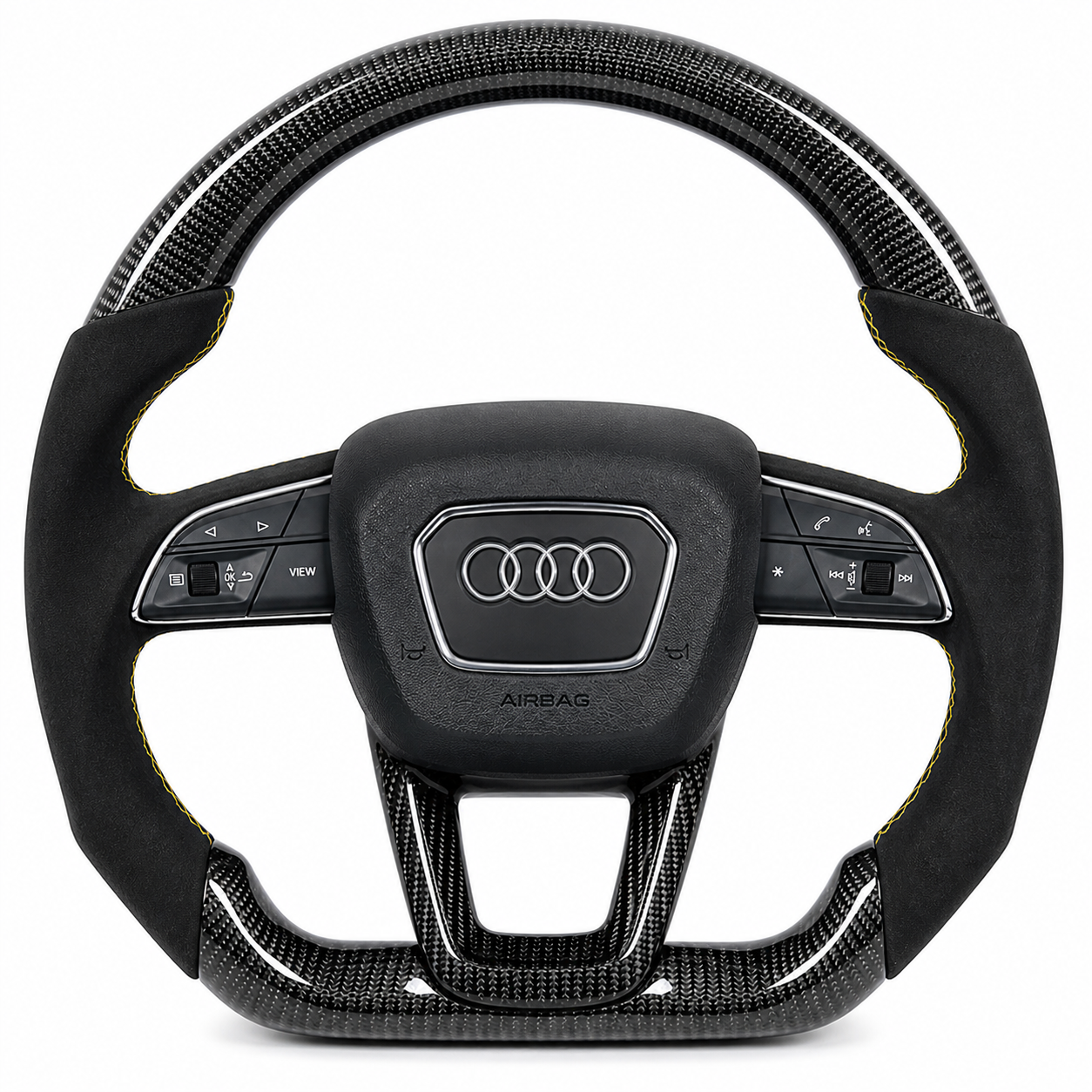 Audi sq5 sq7 - Custom Carbon Fiber Steering Wheel