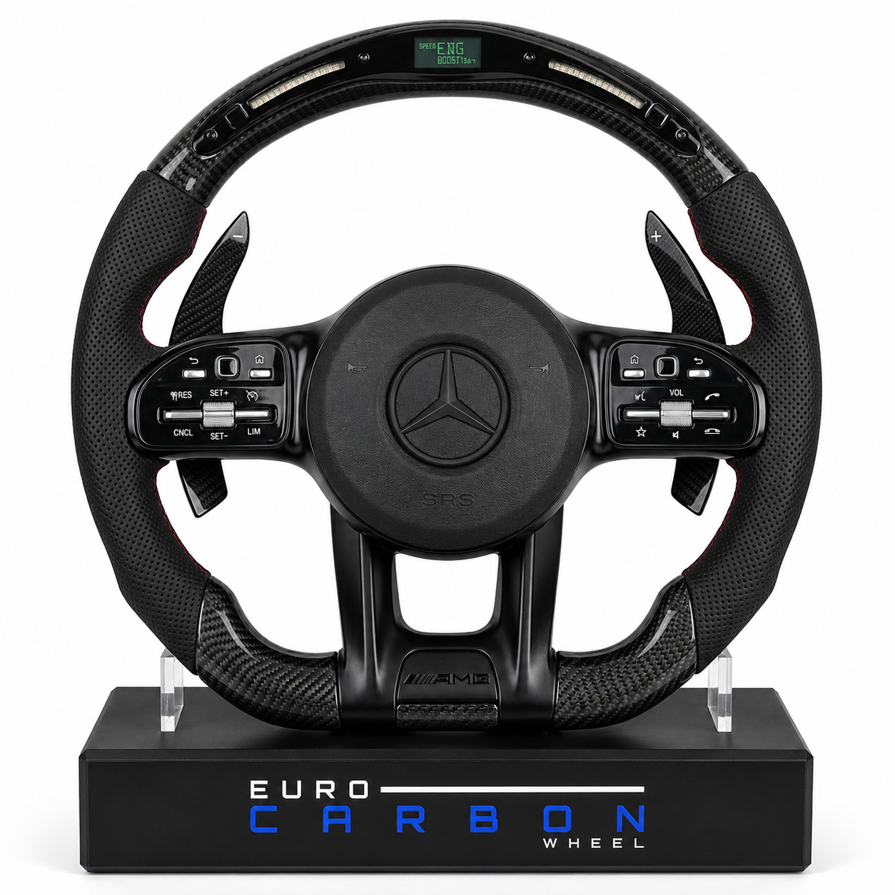 (2018-2024) Mercedes-Benz AMG Series Custom Carbon Fiber Steering Wheel