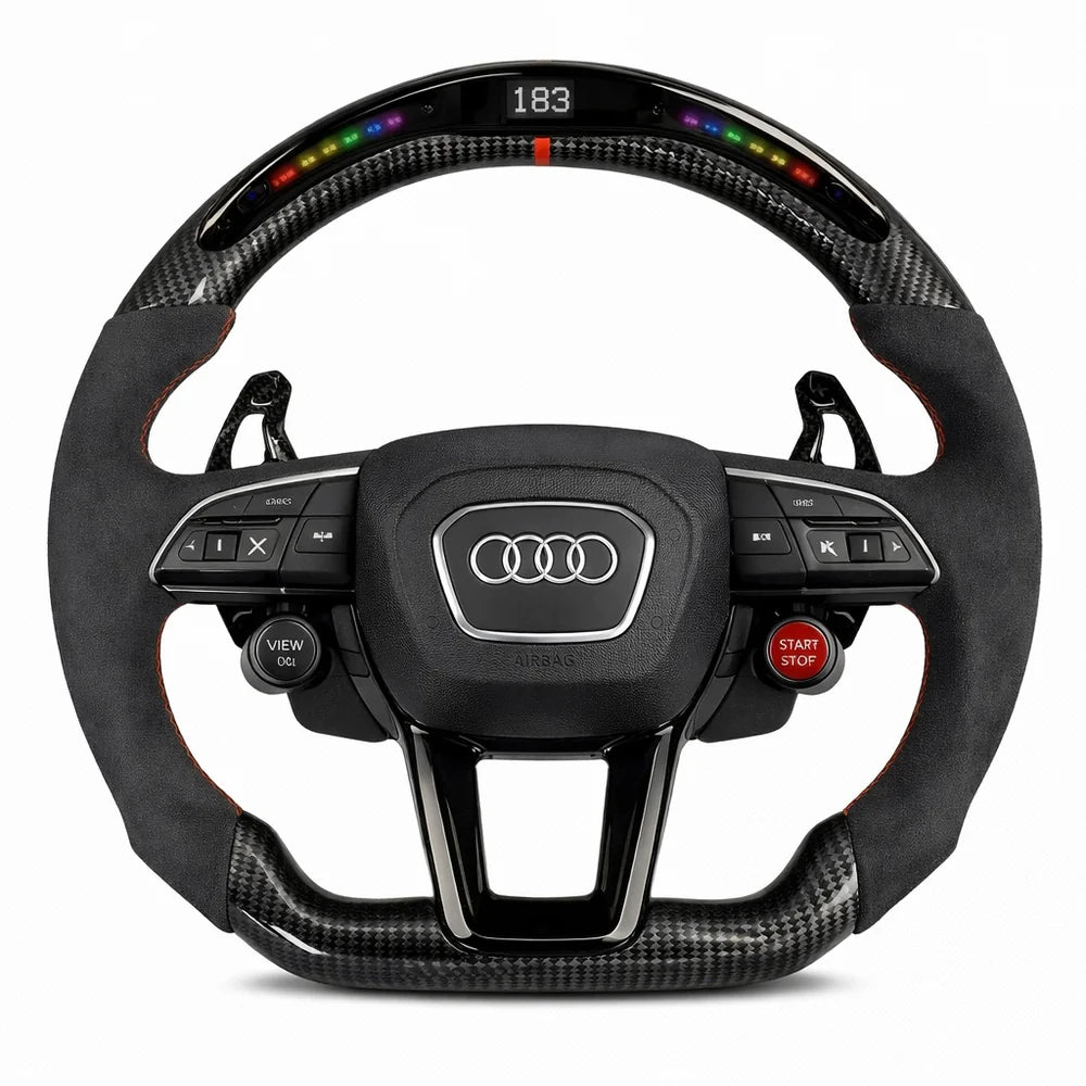 Audi - Carbon Fiber Steering Wheel With Led Display