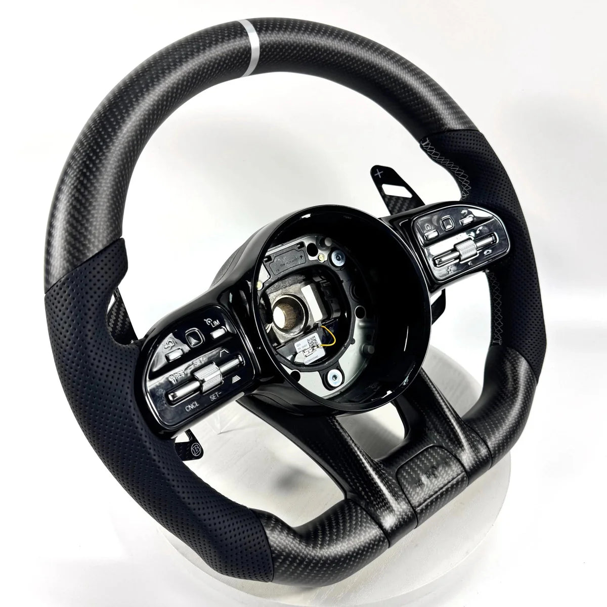 2018+ Mercedes Benz A/C/E/S/G Class - Custom Carbon Fiber Steering Wheel