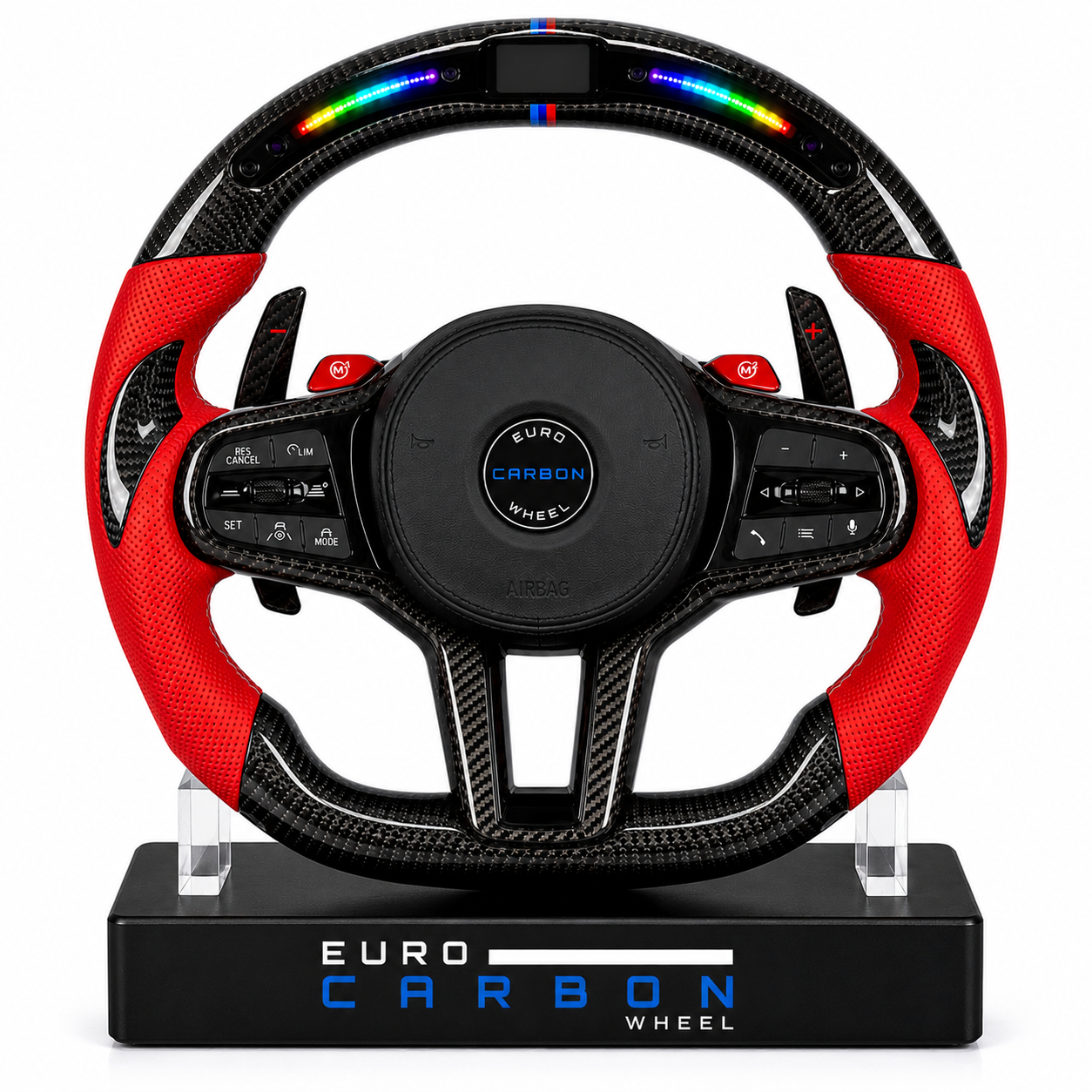 Custom Carbon Fiber Steering Wheel - Compatible with 2020+ BMW X3M / X4M / X5M / X6M