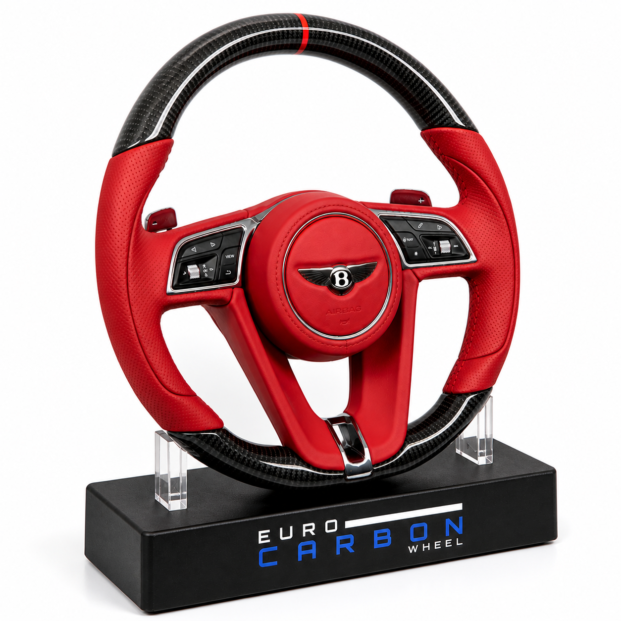 2018+ Bentley Bentayga - Custom Carbon Fiber Steering Wheel