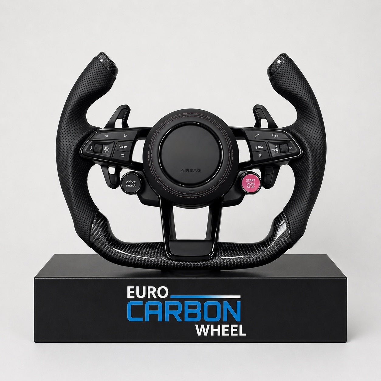 2019+ Audi S/RS - F1-Style Carbon Fiber Steering Wheel