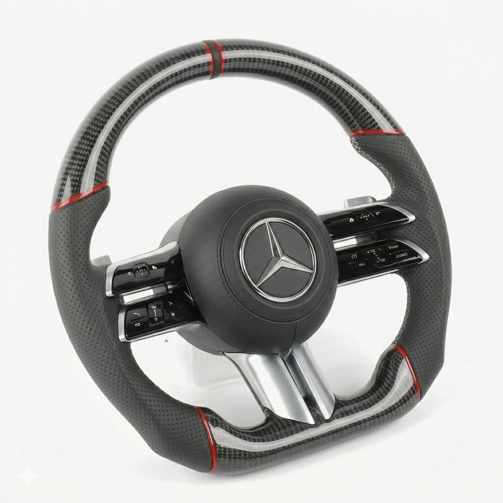Mercedes Benz A/C/E/S/G Class - Carbon Fiber Steering Wheel