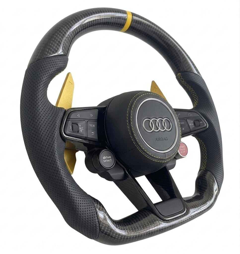 2017+ Audi S/RS - Carbon Fiber Steering Wheel