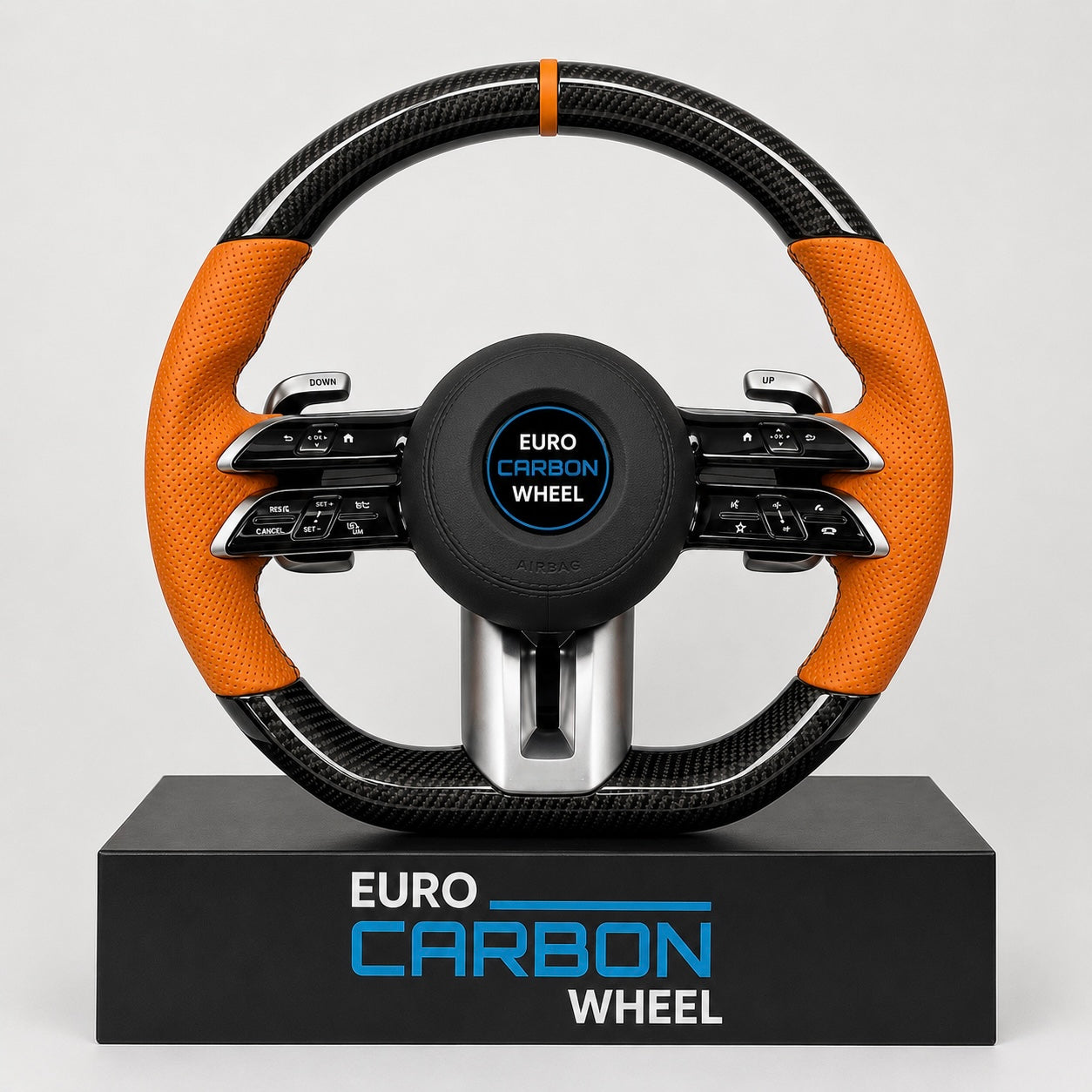 2024+ Mercedes Benz - Carbon Fiber Steering Wheel