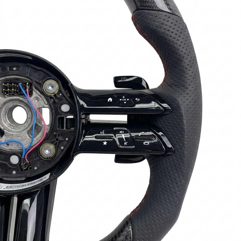 2025+ Mercedes Benz - Carbon Fiber Steering Wheel