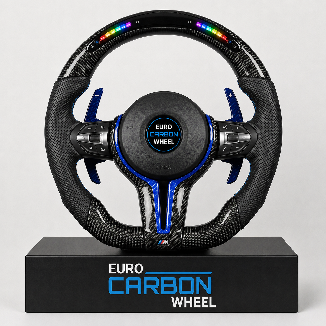 2016-2020 BMW - Carbon Fiber Steering Wheel With Led Display