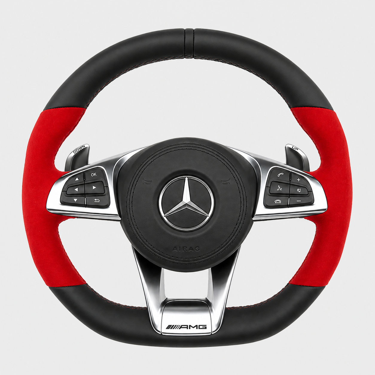 Merceded Benz GT / GTC - Custom Alcantara Steering Wheel